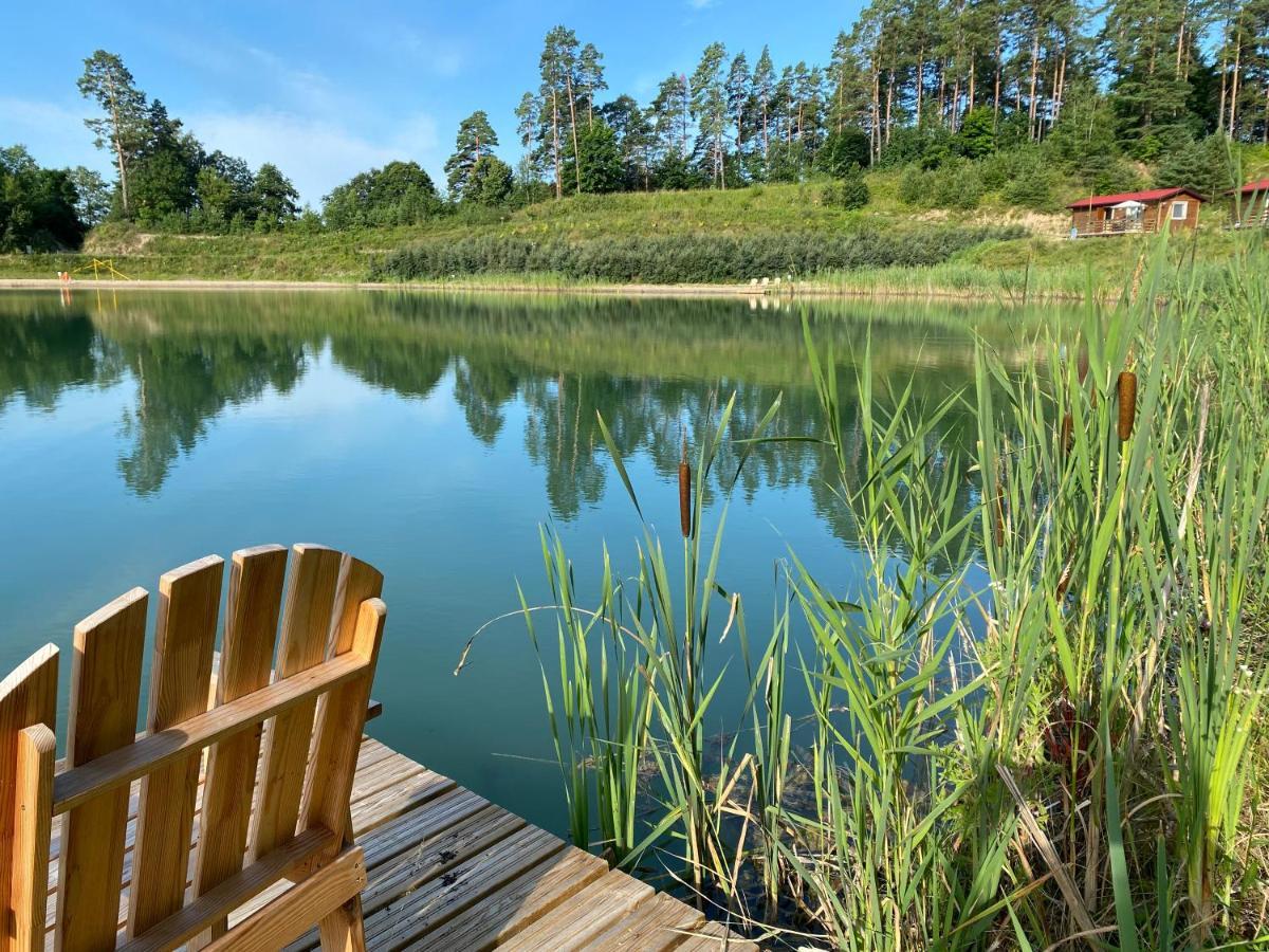 Miedzy Wodami - Domki Na Mazurach Mikołajki Bagian luar foto
