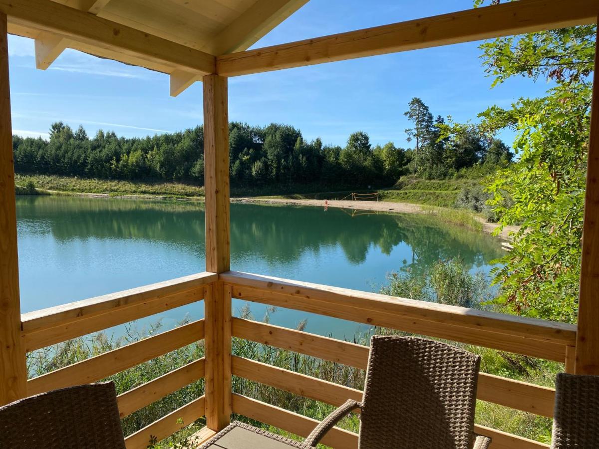 Miedzy Wodami - Domki Na Mazurach Mikołajki Bagian luar foto